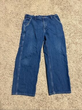 Cathartt Carpenter Mesium Wash Blue Carpenter Jeans